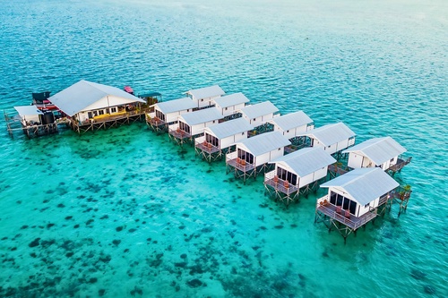 Shun Shun Water Bungalow Semporna